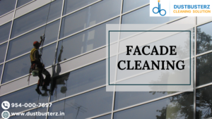 Facade glass cleaning services 